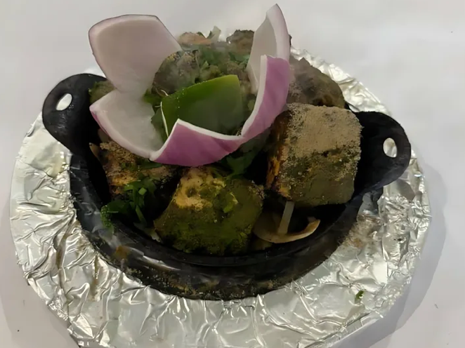 Hariyali Tandoori Paneer Tikka